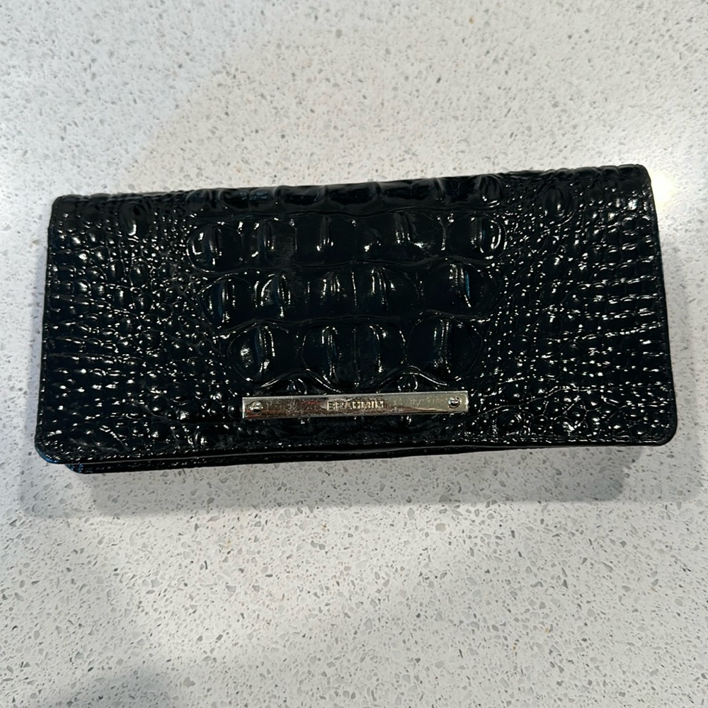 Black Brahmin wallet.